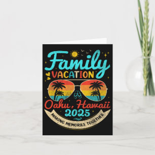 Cartão Férias em Família Clássicas em Oahu 