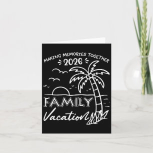 Cartão Férias em Família Divertidas 2026 Praia Palmeira V