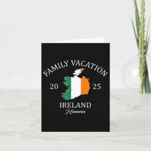 Cartão Férias em Família na Irlanda 2025 Equipe de Viagen