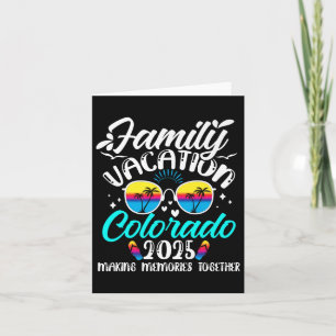 Cartão Férias em Família no Colorado 2025 Criando Memória