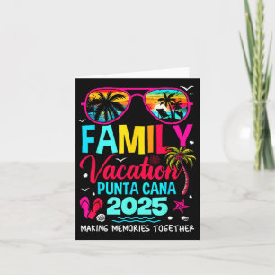 Cartão Férias em Família Punta Cana 2025 Criando Memórias