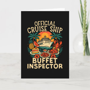 Cartão Férias em Navio de Cruzeiro Buffet Oficial de Navi