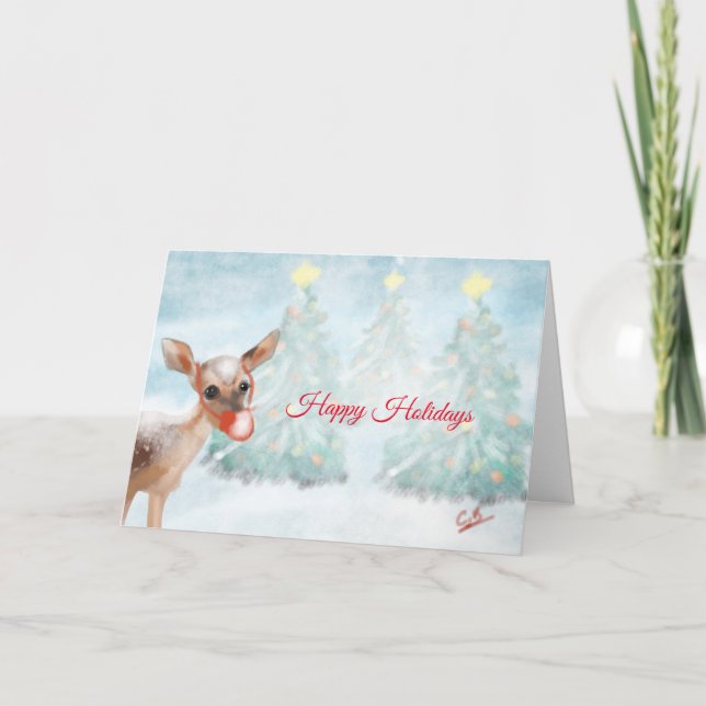 Cartão Férias Felizes (Frente)