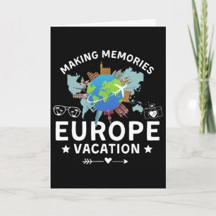 Cartão Férias na Europa 2025 Criando Memórias Férias em F