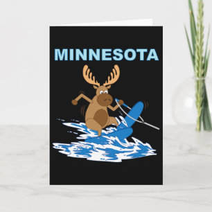 Cartão Férias no Lago Moose Moose de Esqui Aquático em Mi