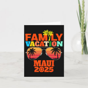 Cartão Férias no Maui 2025 Férias em Família 2025 Família