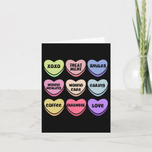 Cartão Feridas Feridas Enfermeiro Enfermeiro Namorados Fe