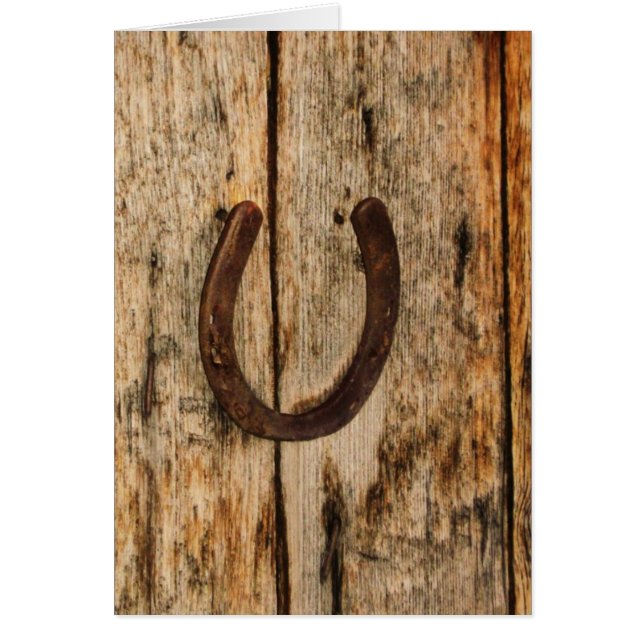 Cartão Ferradura (Frente)