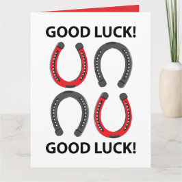 Cartão Ferradura Boa Sorte em Ferradura