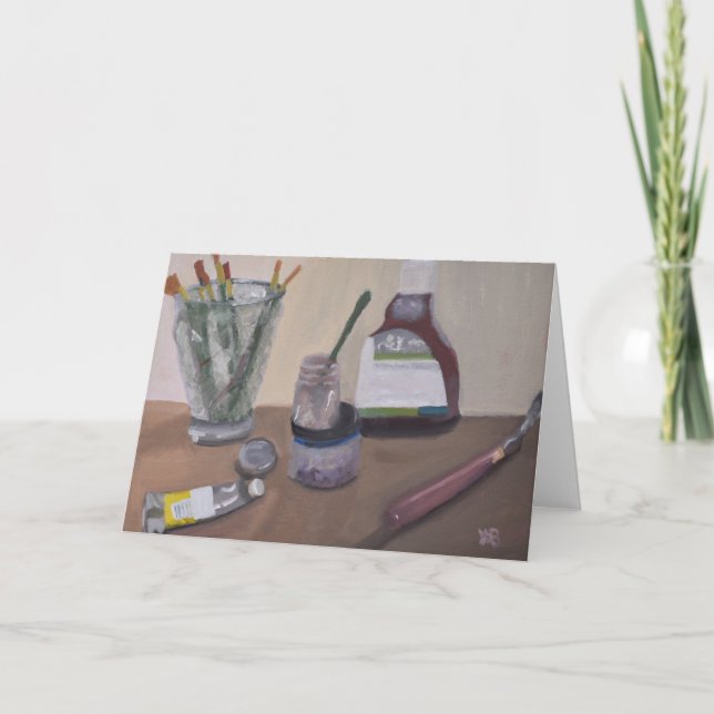 Cartão Ferramentas de Artista (Frente)