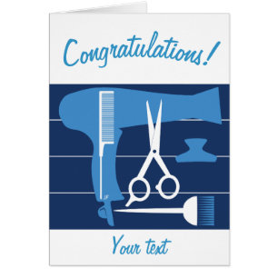 Cartão Ferramentas dos penteados