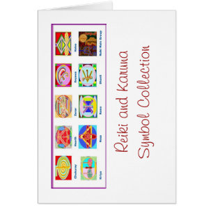 Cartão Ferramentas mestras de Reiki - ofertas dos