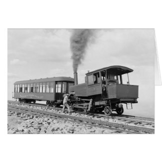 Cartão Ferrovia Pikes Peak, 1900