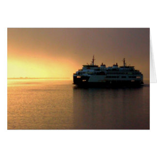 Cartão Ferry and Fog