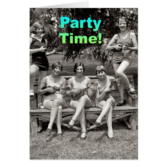 Cartão Festa! (Frente)