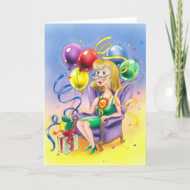 Cartão Festa de 50 anosOutro belo aniversário (Frente)