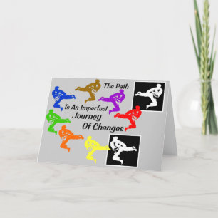 Cartão Festa de aniversário de Meninos de Artes Marciais