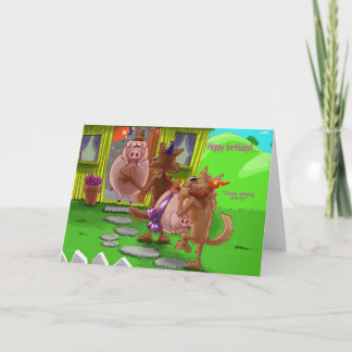 Cartão Festa de aniversário errada?