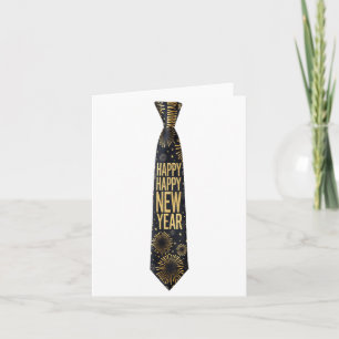 Cartão Festa de Ano Novo 2026 Fogos de Artifício Divertid