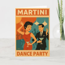 Festa de Dança Martini Meados do Século