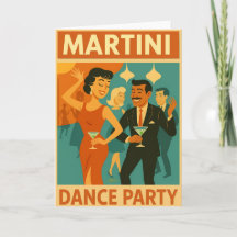 Festa de Dança Martini Meados do Século