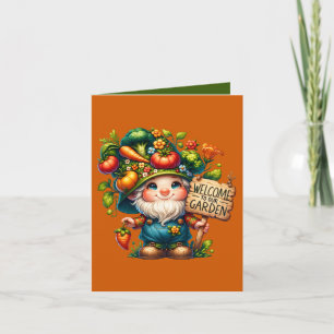 Cartão Festa de Jardim Cento - bem-vindo personalizável
