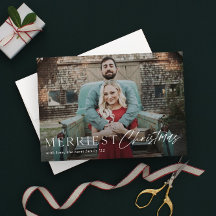 Festa de Natal com Foto e Letra Minúscula