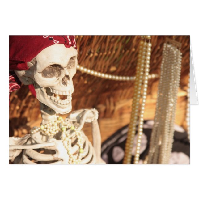 Cartão Festa de Plunder! (Frente Horizontal)