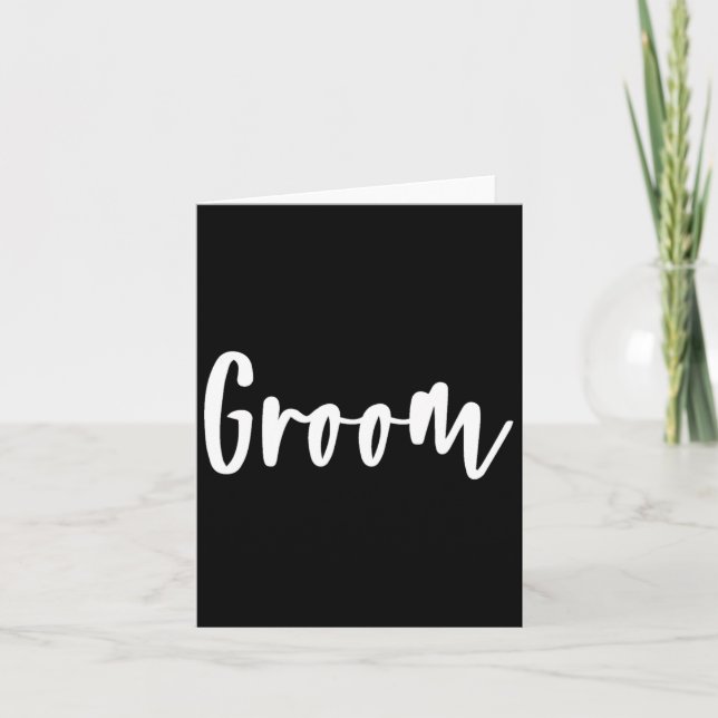 Cartão Festa de Solteiro Pronta Dia de Casamento 1 (Frente)