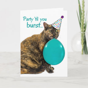 Cartão Festa Engraçada Até Você Quebrar aniversário de 21