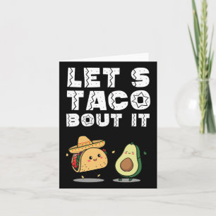 Cartão Festa Engraçado Taco Sobre Taco Cinco De Mayo
