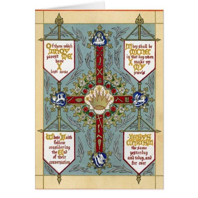 Cartão Festivais dos apóstolos, evangelistas, todos os (Frente)