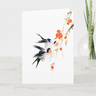 Cartão Festival chinês de Qixi do dia dos namorados