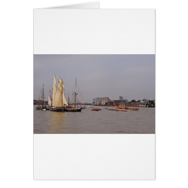 Cartão Festival em Greenwich (Frente)