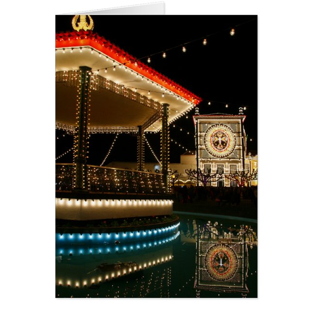 Cartão Festividades religiosas nos Açores (Frente)