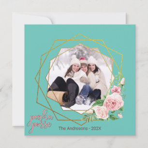 Cartão Festivo Único de Natal 🎄 Parka Posse