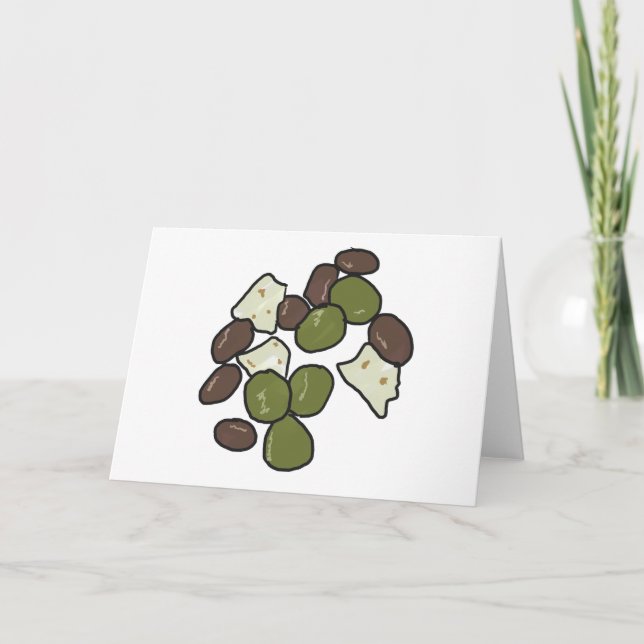 Cartão Feta Cheese and Olives (Frente)