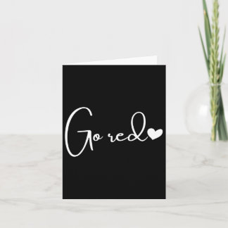 Cartão Fevereiro da Heart Health Month American Heart Hea