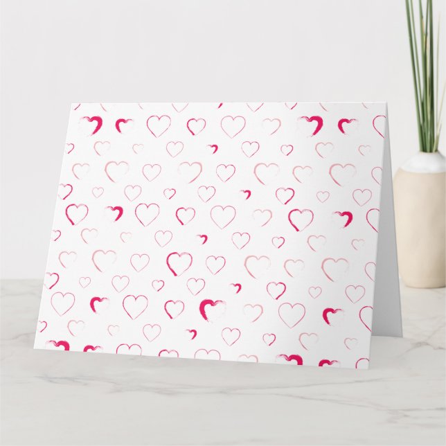 Cartão Fez para você meu coração (Frente)