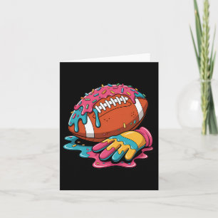 Cartão Fiação De Futebol Wr Lineman Qb Rb Sorvete Pegba