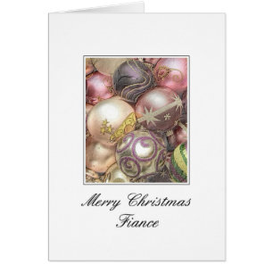 Cartão Fiance Merry Christmas card