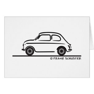 Cartão Fiat 500 Cinquecento