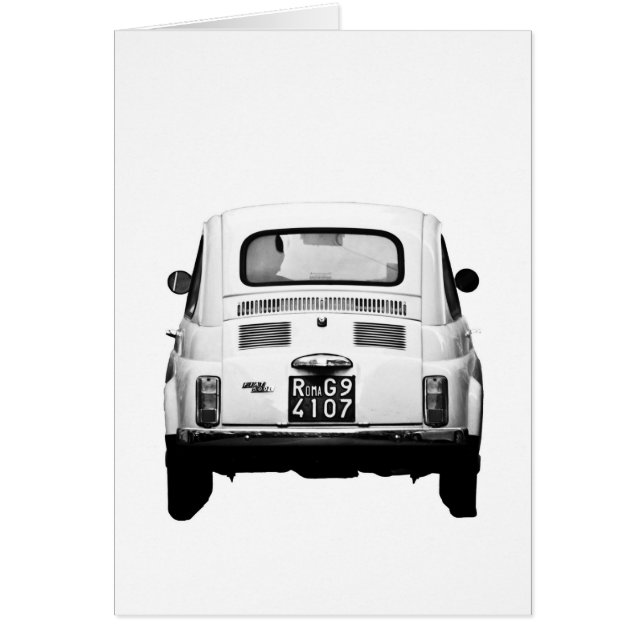 Cartão Fiat 500 Roma (Frente)