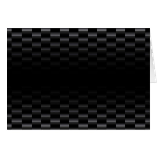 Cartão Fibra do carbono Textured (Frente horizontal)