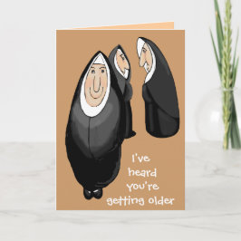 Cartão Ficando mais velho