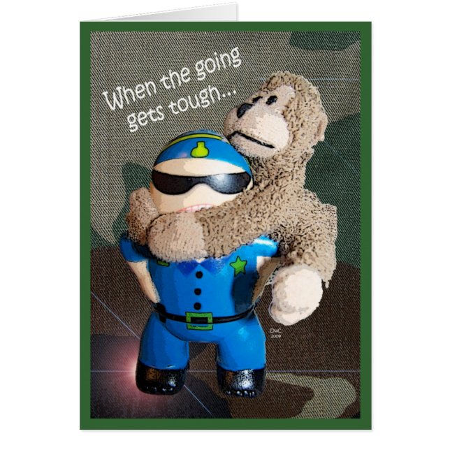 Cartão Ficar com uma placa difícil (Frente)