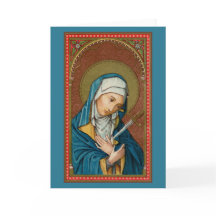 Ficha de saudação do Vazio Mary as Mater Dolorosa 