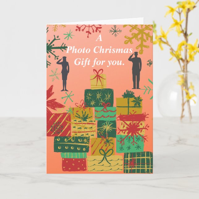 Cartão Ficha de saudação dobrada, 5" x 7" (Flor Amarela)