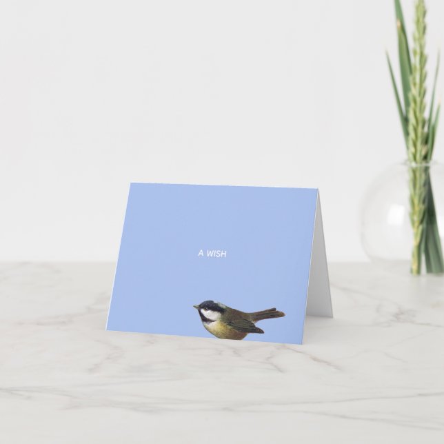 Cartão Ficheiro de Natal Pequeno Desejo (Frente)