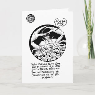 Cartão FICTS "Crabs" Birthday Card